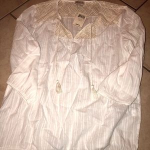 Lucky brand peasant top